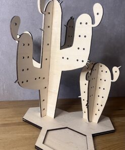 Support boucles d 'oreilles CacTus