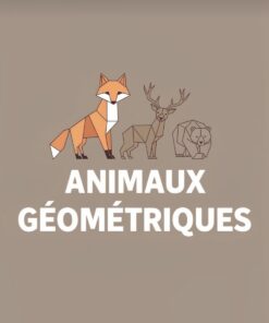 animaux géométriques :