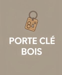 Porte clé bois