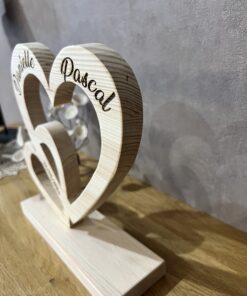 Alternative view of Double coeur