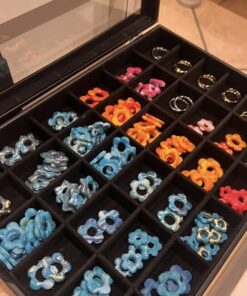 boucles d'oreille polymere